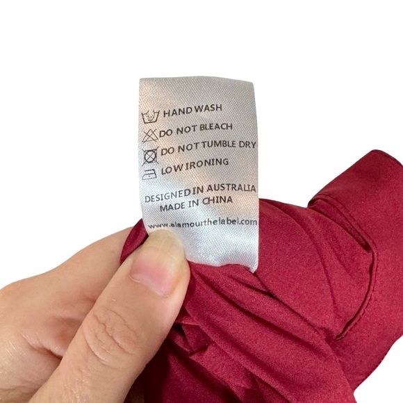 Alamour the Label Annabell Cutout Floral Sheer Floaty Mini Dress - Picture 16 of 16